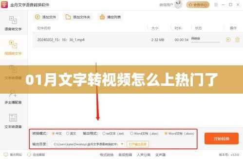 揭秘文字转视频技巧,轻松上热门!