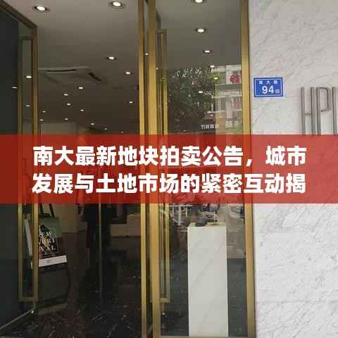 南大最新地块拍卖公告,城市发展与土地市场的紧密互动揭秘