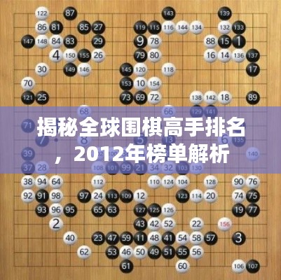 揭秘全球围棋高手排名,2012年榜单解析